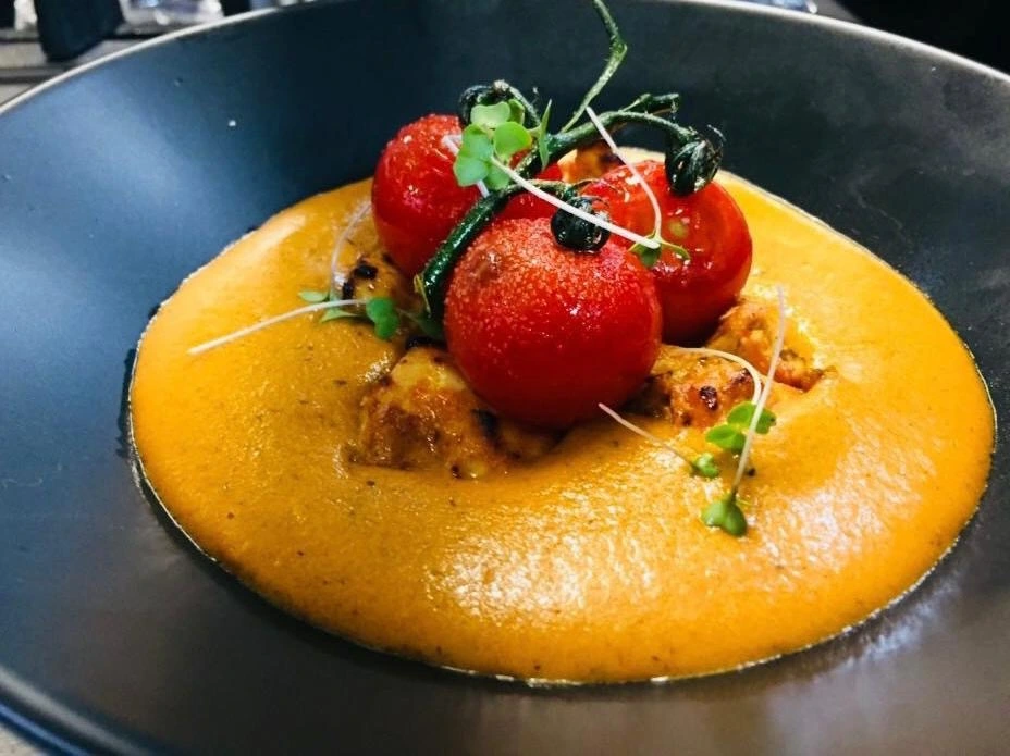 Delicious Chicken Tikka Masala at Green Chili Delight Calgary, AB